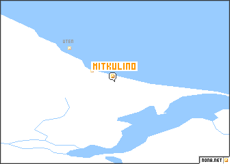 map of Mitkulino