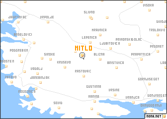 map of Mitlo