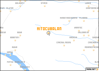 map of Mitocu Balan