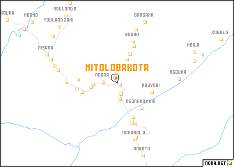 map of Mitolo Bakota