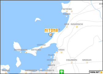 map of Mitoma