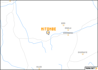 map of Mitombe