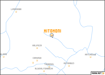 map of Mitomoni