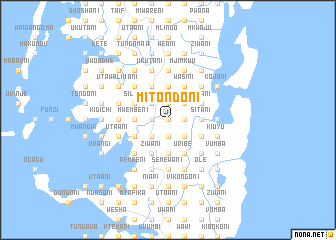 map of Mitondoni
