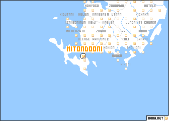 map of Mitondooni