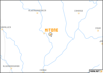 map of Mitone