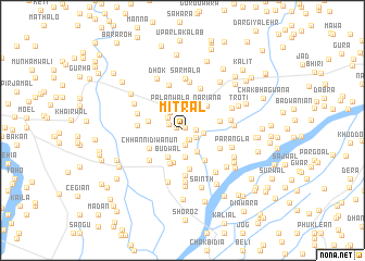 map of Mitrāl