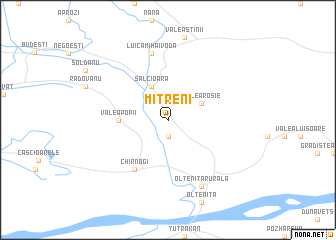 map of Mitreni