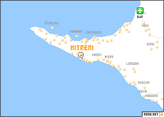 map of Mitréni