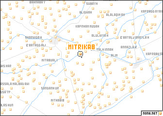 map of Mīt Rikāb