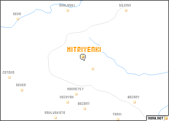 map of Mitriyenki
