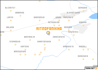 map of Mitrofanikha