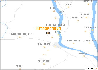 map of Mitrofanova