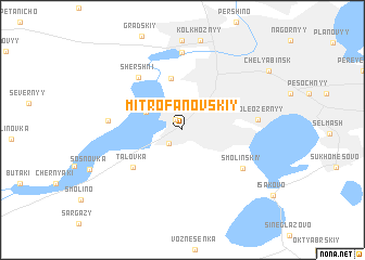 map of Mitrofanovskiy