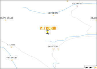 map of Mitrokhi