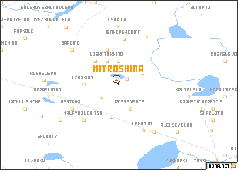 map of Mitroshina