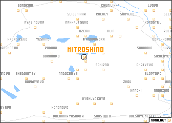 map of Mitroshino