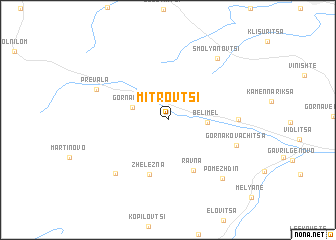 map of Mitrovtsi