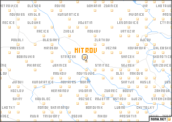 map of Mitrov