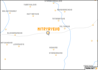 map of Mitryayevo