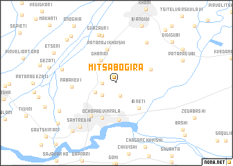 map of Mitsabogira