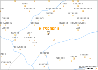 map of Mitsangou