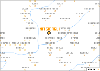 map of Mitsiengui