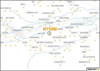 map of Mitsobi