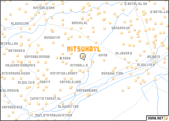 map of Mīt Suhayl