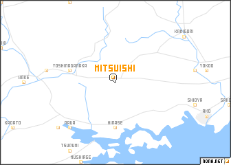 map of Mitsuishi