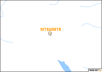 map of Mitsumata