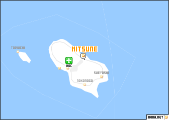 map of Mitsune