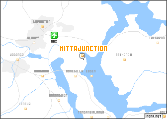 map of Mitta Junction