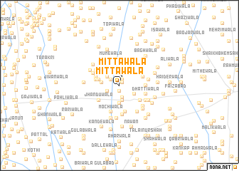 map of Mittāwāla