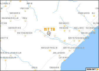 map of Mitta