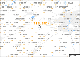 map of Mittelbach