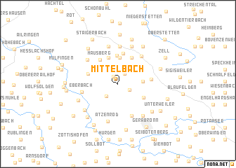 map of Mittelbach