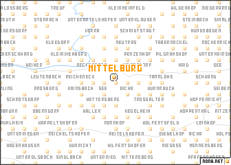 map of Mittelburg