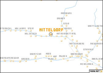 map of Mitteldorf