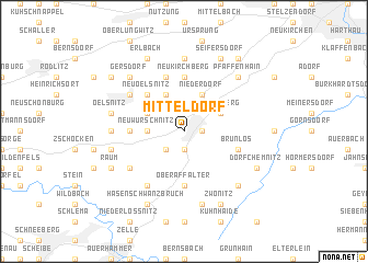 map of Mitteldorf