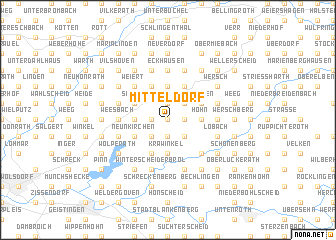 map of Mitteldorf