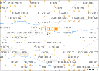 map of Mitteldorf