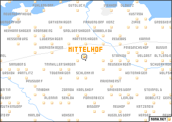 map of Mittelhof