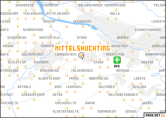 map of Mittelshuchting