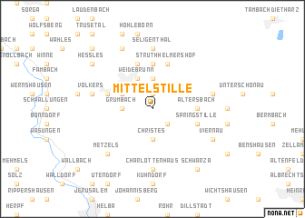 map of Mittelstille