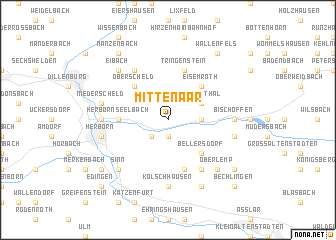 map of Mittenaar