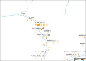 map of Mitten