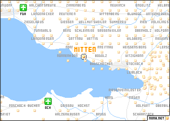 map of Mitten