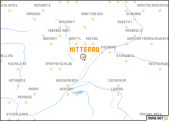 map of Mitterau