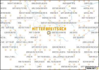 map of Mitterbreitsach